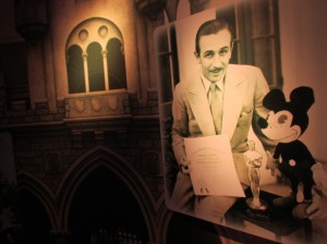 Um homem que sonha: essa exposição multimídia do Walt Disney é muito interessante (Foto: Eduardo Oliveira)